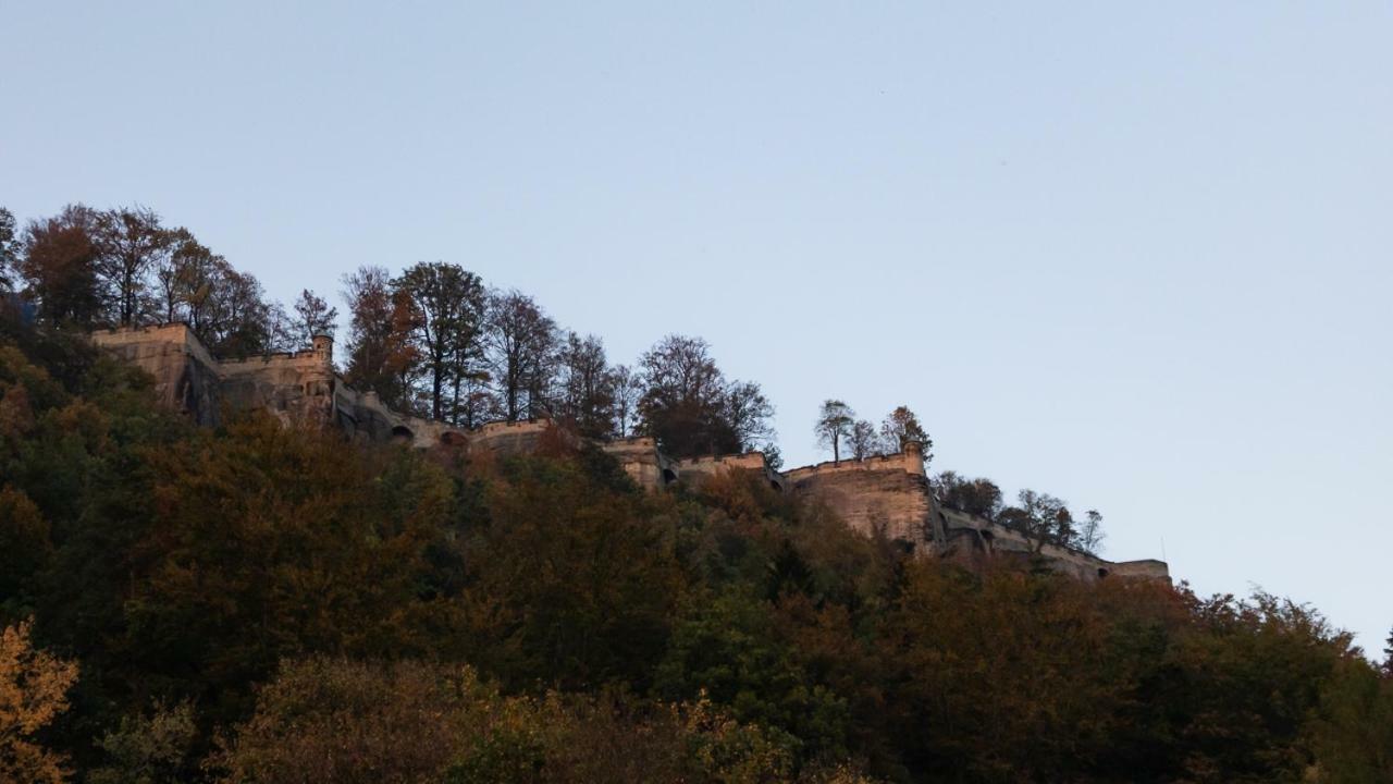 Ferienwohnung Sorgatz Königstein an der Elbe Exteriér fotografie